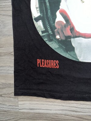 Pleasures x Big L In Memory Graphic Big Print Rap Tee T