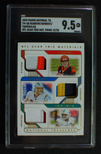 🌟 BURROW HERBERT TAGOVAILOA 2020 National Treasure Triple Jersey RC /25 SGC 9.5