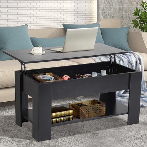 Mesa de centro elevadora de madera mesa elevadora para sala de estar sala de recepción - Imagen 8 de 8