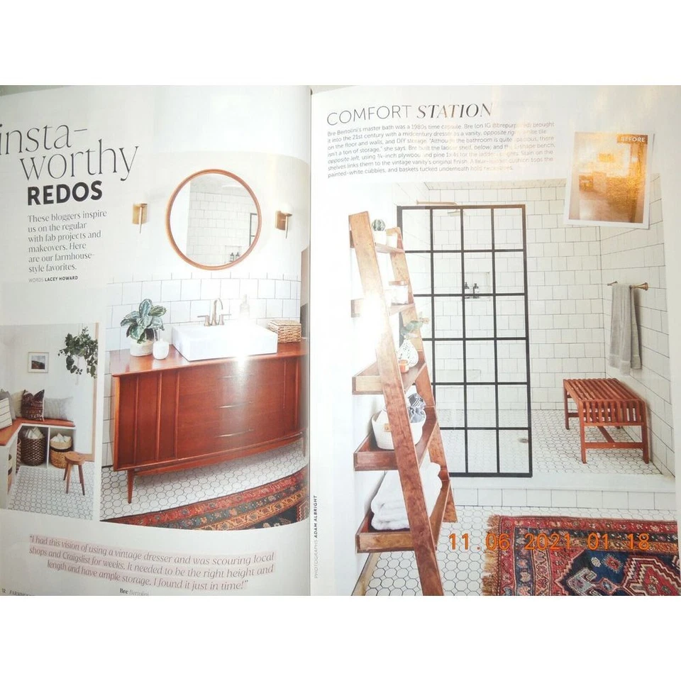 FARMHOUSE bh&g DO IT YOURSELF projects for weekend QUICK & EASY reclaimed wood - Image 3 of 4