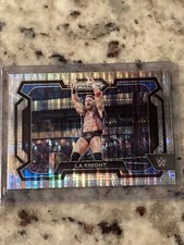 2024 Panini WWE Prizm LA Knight Pulsar Prizm 35/499 SP With Everybody Sayin