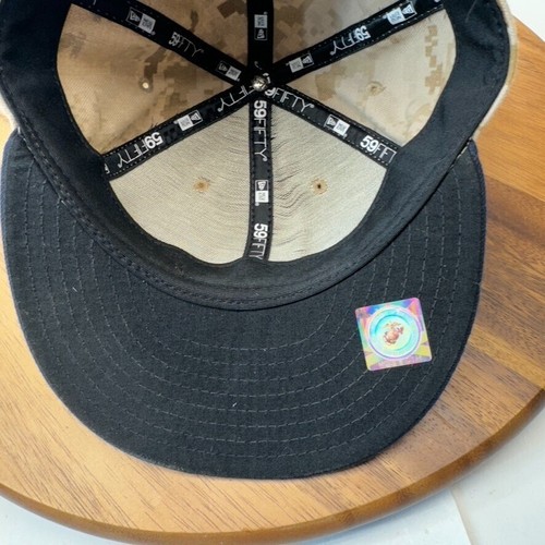 Detroit TIgers Hat Cap Fitted Size 7 Black Digital Camo New Era On Field cap - Picture 9 of 13