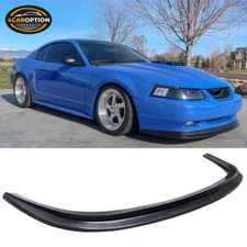 Fits 99-04 Ford Mustang MDA Style Front Bumper Lip Spoiler Unpainted PU