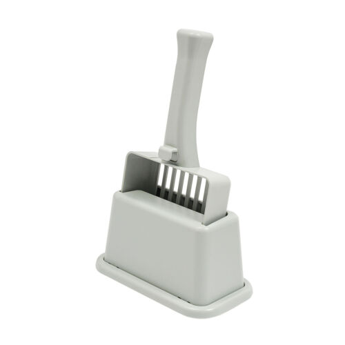 20L Enclosed Cat Litter Box Odorless Toilet Slide Out Anti Spillage w/ Scoop - Picture 18 of 24