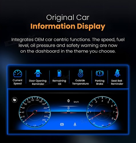 8.8'' Android 14 8-Core Car Stereo CarPlay GPS Navi Multimedia for Audi A4 B8 S4 - Picture 11 of 15