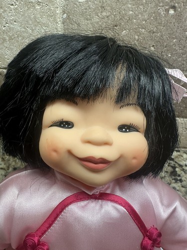 Mikkel B. Jacobsen Doll Pink Silk Outfit Asian Culture - Picture 4 of 5