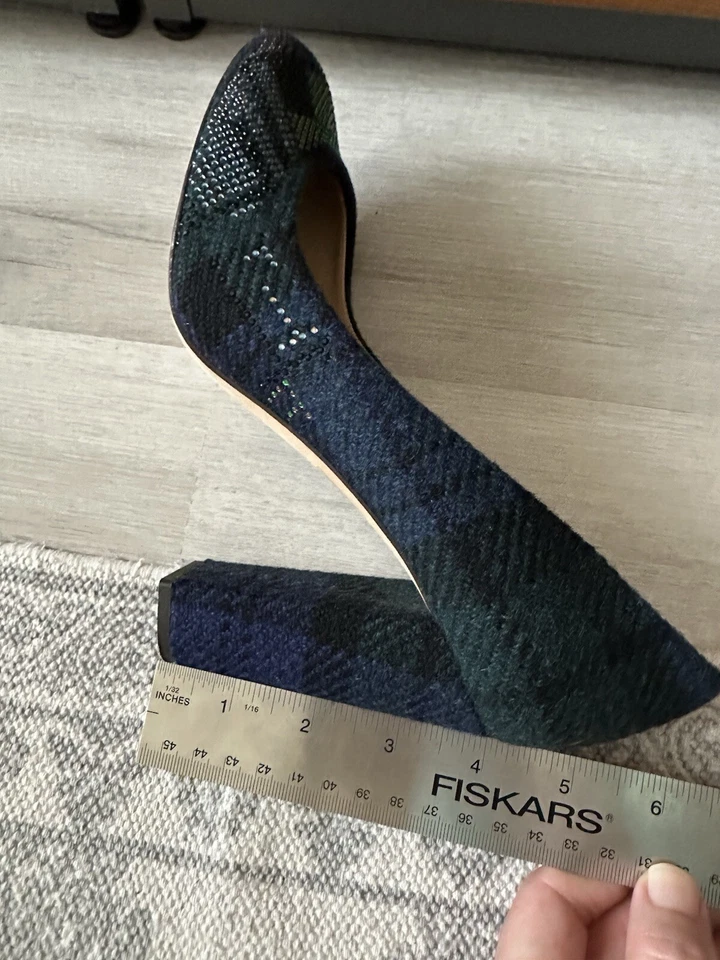 Zapatos de salón JCrew Collection, tacón bloque, excelente estado usado, talla 9 Foto 4 de 4