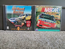 NASCAR Racing AND SODA Off-Road Racing - in Very Good Condition