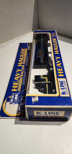 K Line O Scale Heavy Hauler Tractor & Trailer K Line - Picture 3 of 4