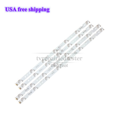4Pcs LED Strips For TCL 55'' TV 55UD6406X1 55L2 55DP603 55S423 55S425 LVU550NDEL