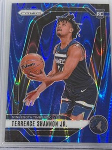 TERRENCE SHANNON JR 2024-25 Prizm #224  BLUE SEISMIC PRIZM /99 Rookie RC..FRESH.