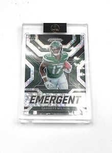 2022 Panini Prizm Emergent No Huddle Prizm #E-6 Garrett Wilson (RC)
