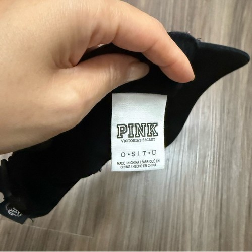 Beach Please!!! VS Pink Black Baseball Cap - Picture 5 of 5