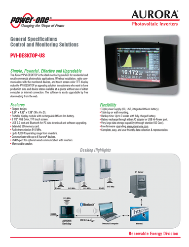 Power One Aurora PVI Desktop - Picture 3 of 4