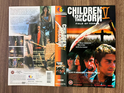 Vintage Children of the Corn V VHS Cover Only - Danish Edition - No Tape