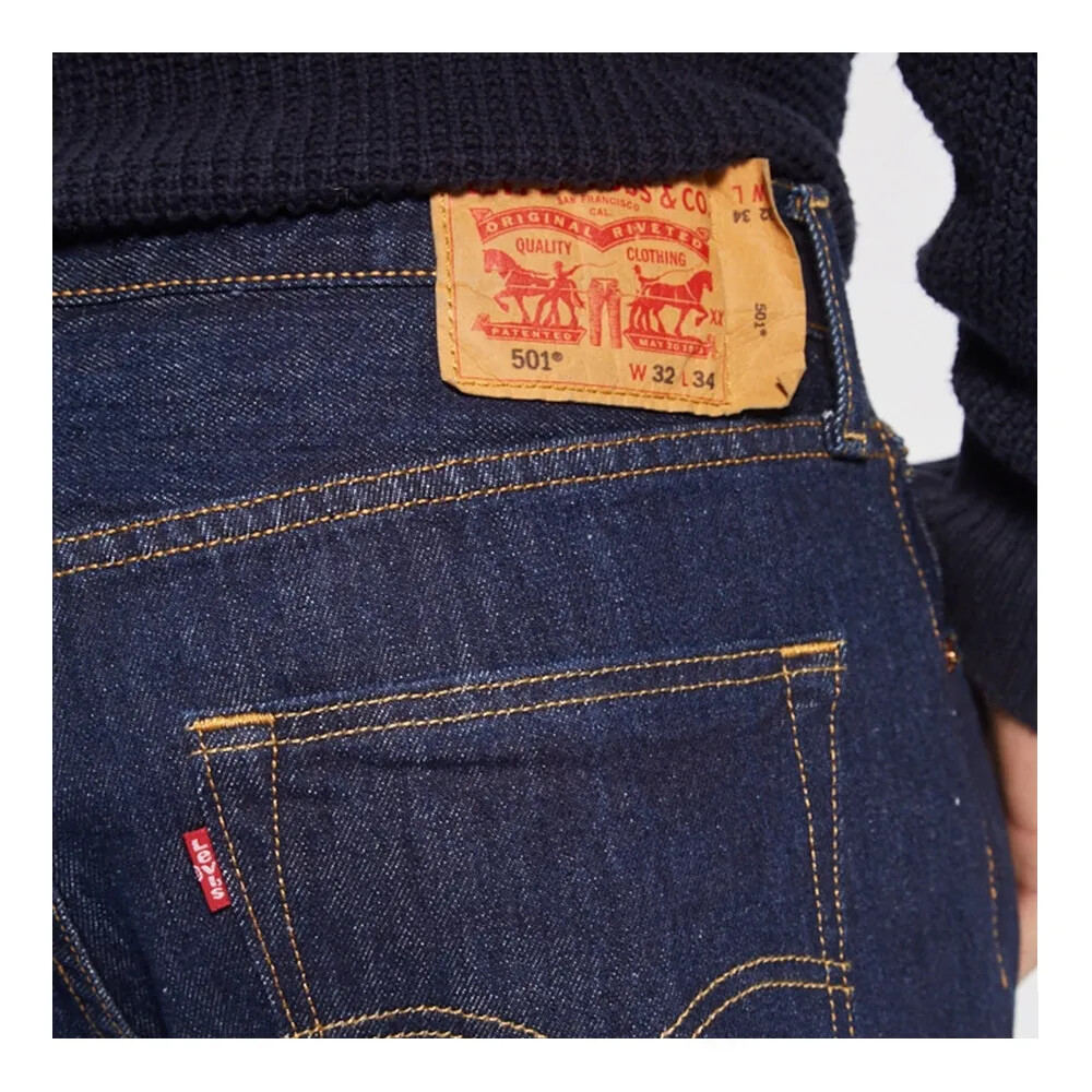 Левис Джинсы Мужские Оранж Купить