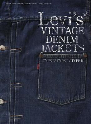 アート・デザイン・音楽 Levi's VINTAGE DENIM JACKETS BOOK Levi's Vintage Denim Jackets Design Magazine Book Collection