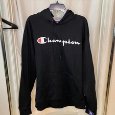 NWT Champion Men's PowerBlend Fleece Pullover Hoodie Size XL