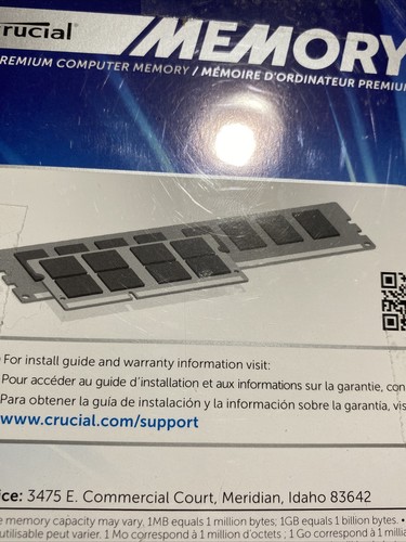 CRUCIAL CT25664AC667 2GB DDR2 667Mhz PC2-5300 200-pin SODIMM Notebook Memory 667 - Picture 5 of 5