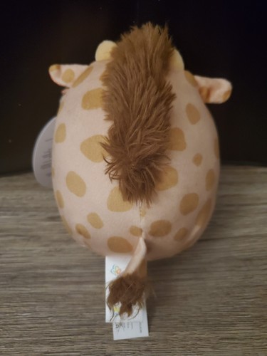Squishmallow 5" Zuni Giraffe Valentine's Day Plush with Tag Glitter Heart Nose - Picture 3 of 5