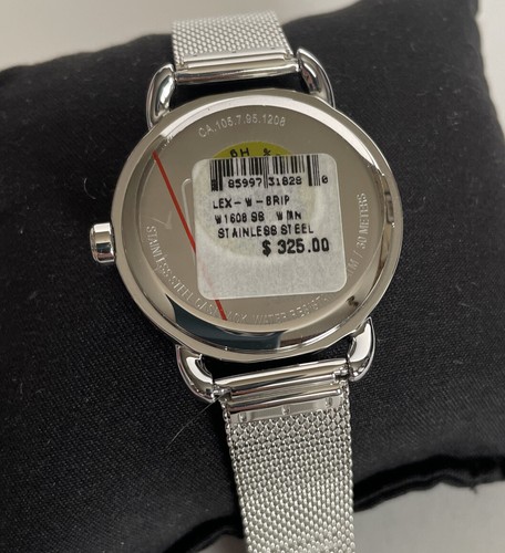 Coach Ladies Silver 34 mm Watch & Bracelet Set 14000061 / Water Resistant / NIB - 第 6/11 張圖片