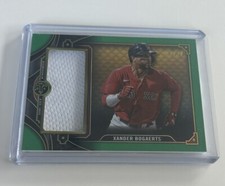 2022 Topps Triple Threads - Single Jumbo Relics Xander Bogaerts