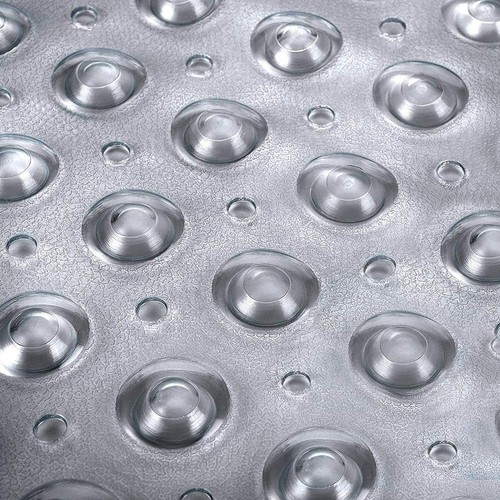 Bad Duschmatte rutschfest PVC Bad Gummimatten rutschfest saugen 61x38 43x43 - Bild 30 von 46