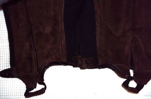 OVATION Stretch Ribbed Half Chaps - BRAUN Wildleder - Jugend Größe 12-14 - NEU - Bild 6 von 13