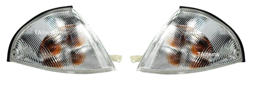 PAIR / SET FRONT TURN SIGNAL INDICATOR LAMP FOR SUZUKI SWIFT SUBARU JUSTY 1996- - Picture 1 of 5