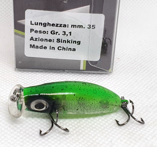 Lotto di 4 esche Lago Trota Bass + 1 Real Winner Originale Nuovo - EF187 - Picture 9 of 13
