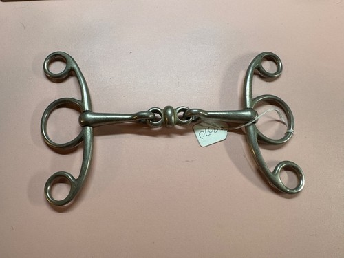 \Vintage 2 n 1 Butterfly Sweet Link Bit Horse Care Equestrienne 5-25 9X6" Stainl - Picture 8 of 9
