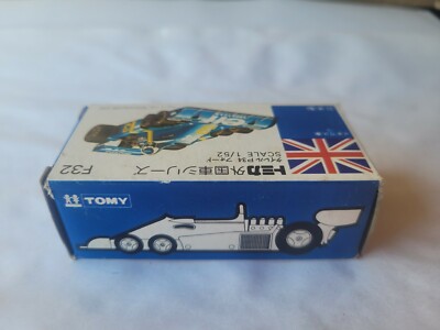 トミカ　タイレル　 Tyrrell P34 Ford TOMICA F32 TYRRELL P34 6 WHEELER [BLUE] NEAR MINT VHTF BOX