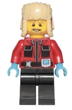 LEGO® Minifigur cty0905 Arktis Fotograf Arctic Photographer / Biologist New Neu