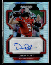 2023 Prizm Draft Picks #RA-DPI Drew Plitt 2022 Prizm Draft Autographs Silver