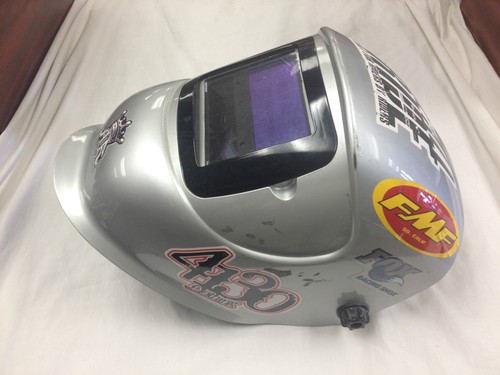 Huntsman Solar-Powered Welding Helmet ANSI Z87 CSA Shade 9-13 Free Shipping!! - Picture 7 of 7