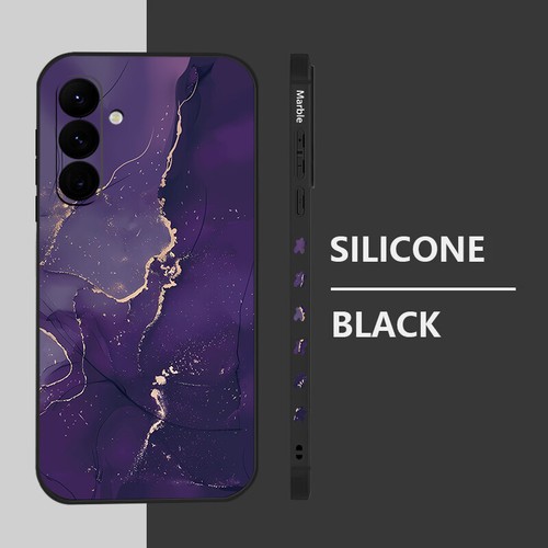 Marble Silicone Case For Samsung Galaxy A55 A15 A54 A14 S24 S25 Ultra Slim Cover - Picture 6 of 24