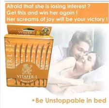 LIBIDO Max Increaser Vitafers WELL BEING Multivitamin 16 SACHETS