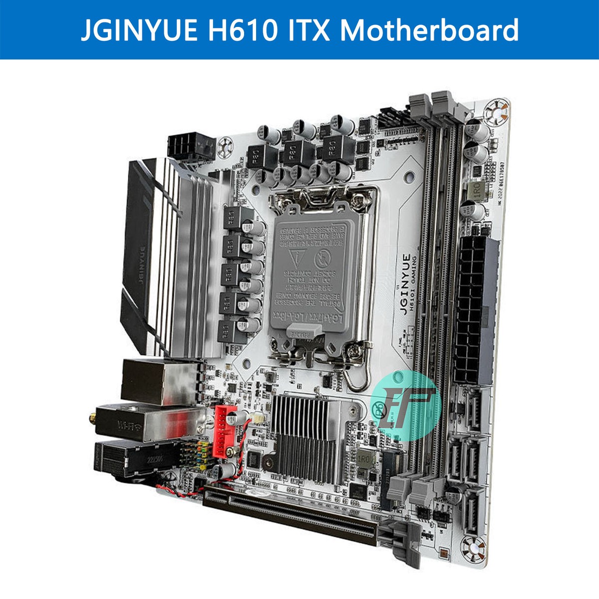 C*o様 jginyue h610 gaming itx JGINYUE H610I GAMING motherboard - Intel LGA1700 - JGINYUE