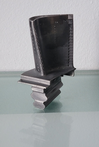 HPT STG 3 -High Pressure Jet Engine Turbine Blade /Cooling Holes- B737 - CFM56