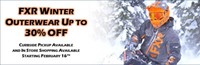 FXR WINTER CLOTHING 30% OFF STARTING TUESDAY FEB 16,2021