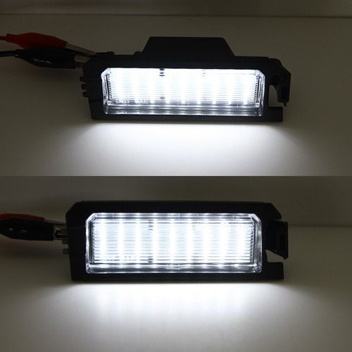 2x White LED License Plate Light For 2018+ Hyundai Elantra GT Sonata/ Kia K5 Rio - Picture 8 of 14