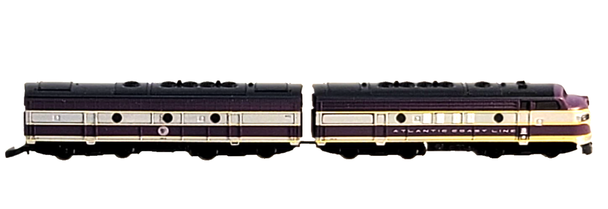 Marklin Z scale Mini Club 88604 F7 A-B Atlantic Coast Line Loco w