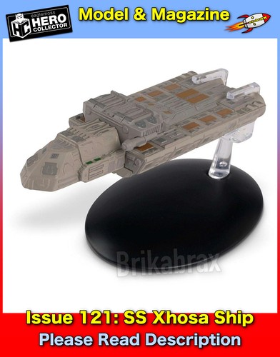 Eaglemoss Star Trek Starship Collection Issue 121: SS Xhosa Ship - NEW - Picture 4 of 7