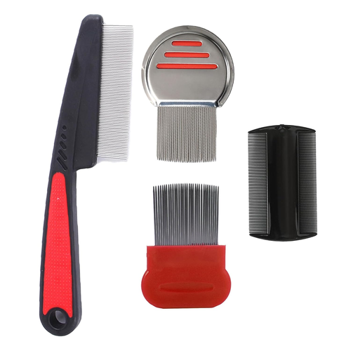 Hair Comb, 5Pack Dandruff Comb Stainless Steel Fine Tooth Comb Dandruff Removal - Picture 11 of 12
