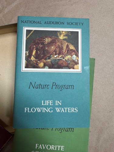 National Audubon Society 1960's Nature Program 6 Stamp Booklets Boxed Set - Bild 6 von 8