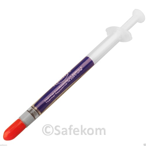 Silicon Thermal Heat sink Compound Cooling Paste Grease PC CPU Processor Syringe - Picture 2 of 5