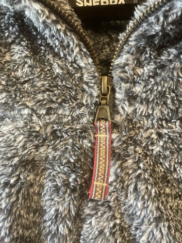 Women's Alpine Sherpa Pullover 1/4 Zip Gray Size Medium. EUC - Bild 4 von 6