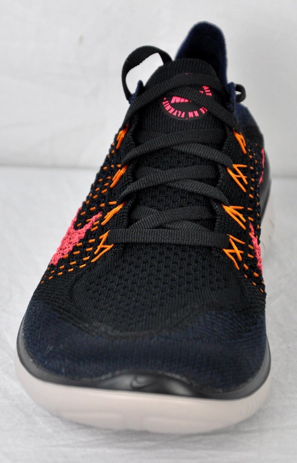 Nike Mens Free RN Flyknit 2018 shoes shoes shoes 942838 068 Black Flash Crimson Size 12 0670c2 Nike Mens Free RN Flyknit 2018 shoes shoes shoes 942838 068 Black Flash Crimson Size 12 0670c2