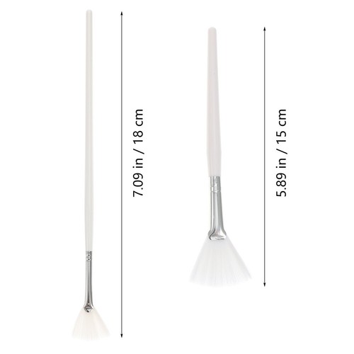 2 szt. Szczotka kwasowo-owocowa Miss Travel Mask Aplikator Szczotki do twarzy - Zdjęcie 7 z 11