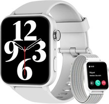 Blackview Smart Watch for Men Women - Answer/Make Calls & AI Voice, 1.85" HD for